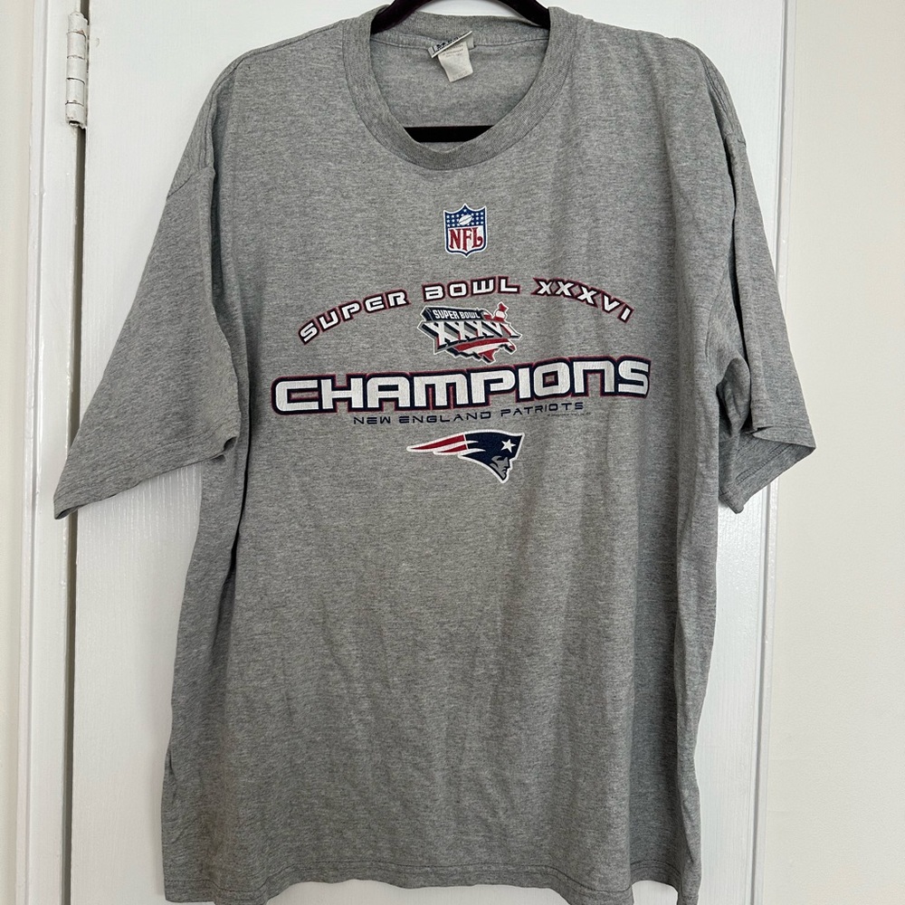 NFL Super Bowl Champions New England Patriots
